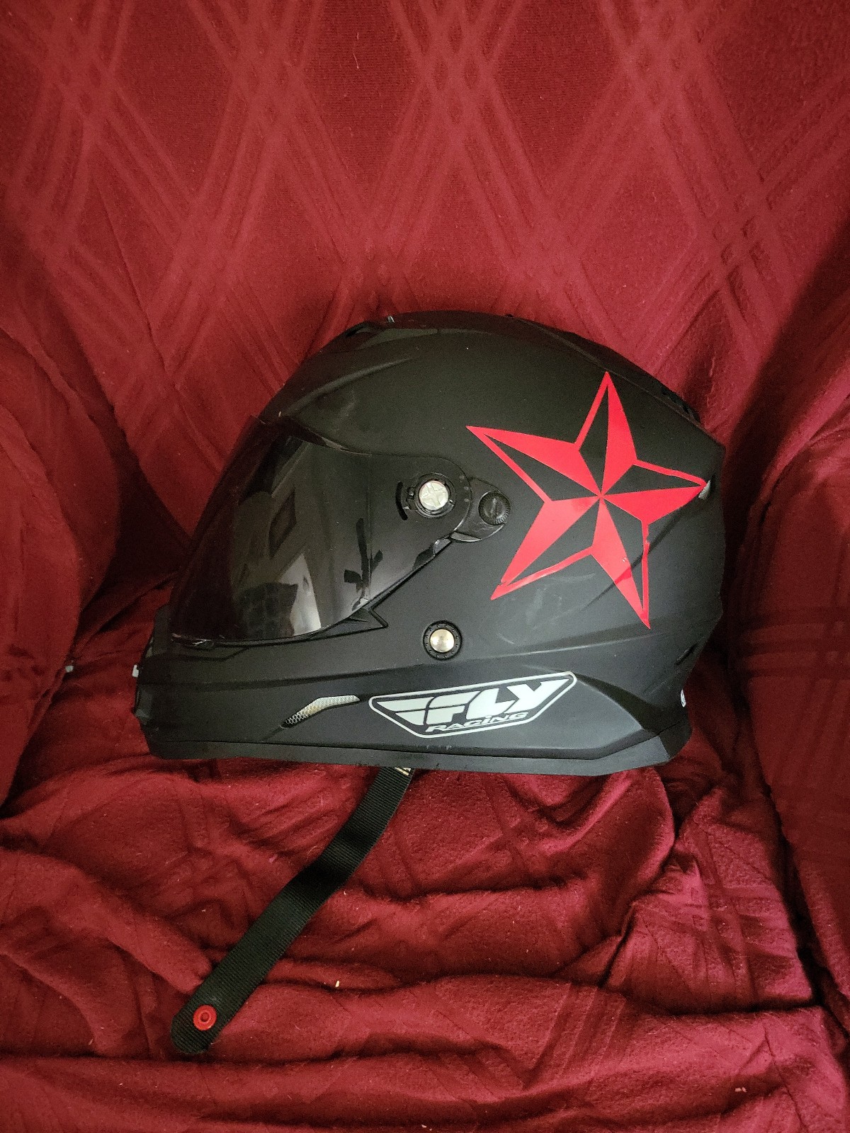 Fly racing helmet