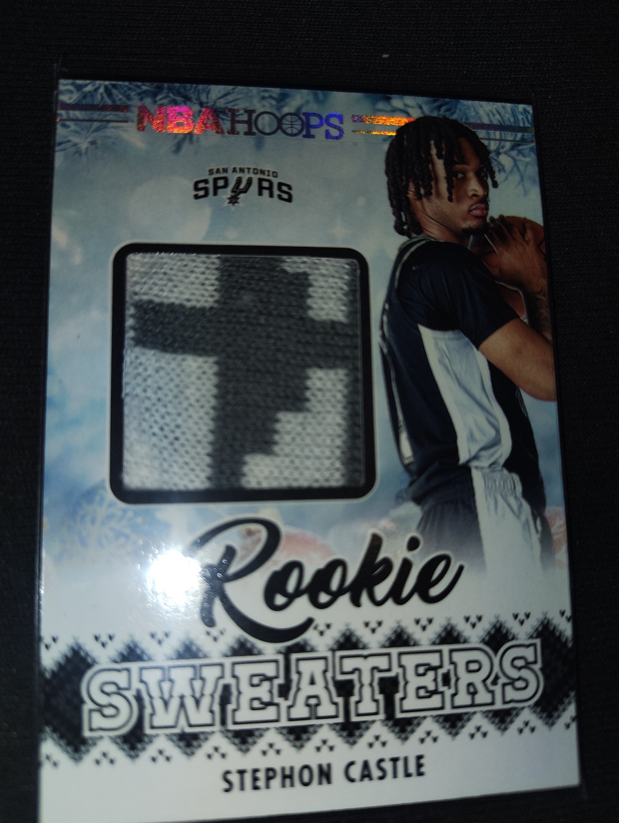 Stephon castle winter sweater rookie card