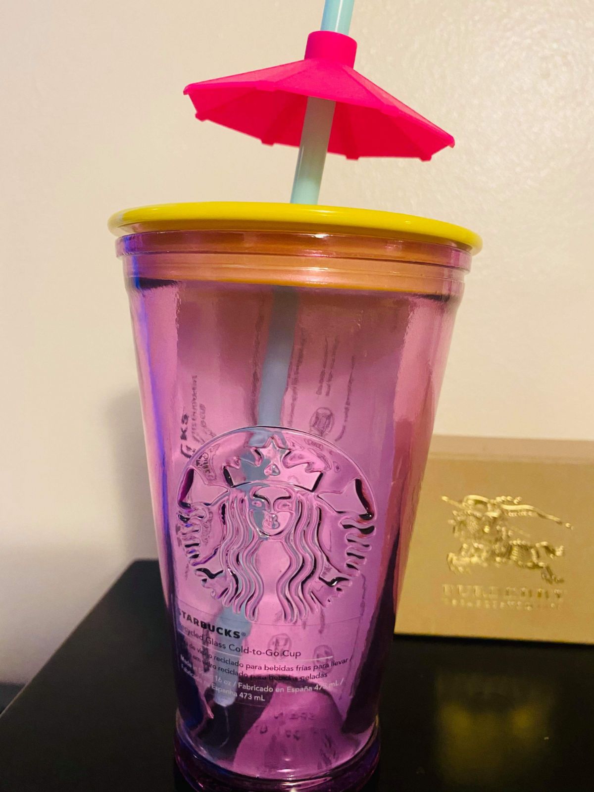 Starbucks glass PURPLE