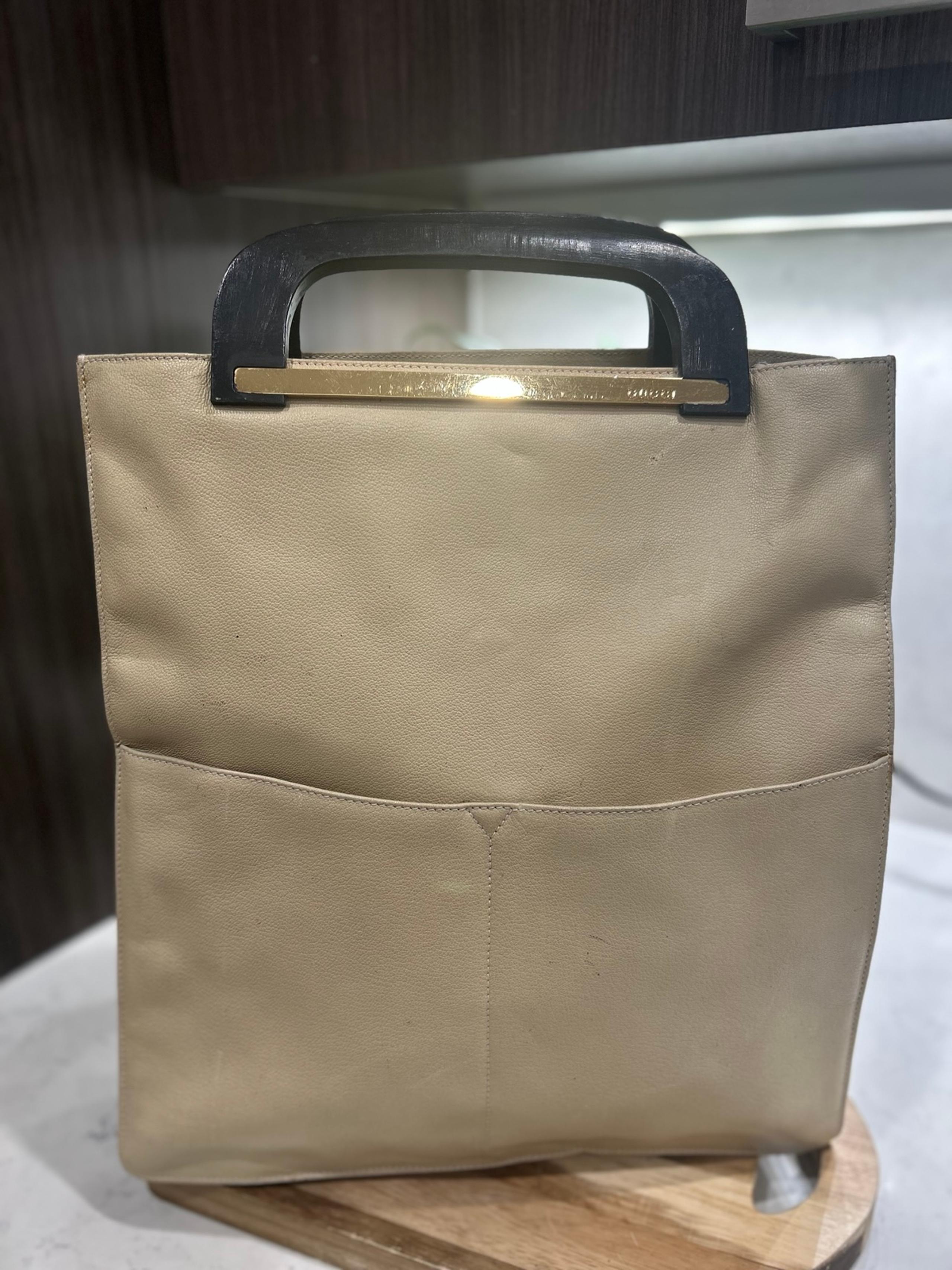 Gucci Cream Top handle Bag
