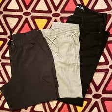 Old Navy Linen Crop Pants Bundle