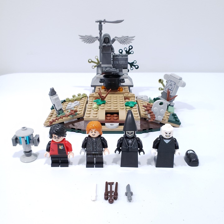 Lego 2019 Harry Potter The Rise of Voldemort 75965 No Box/Manual 99% Complete