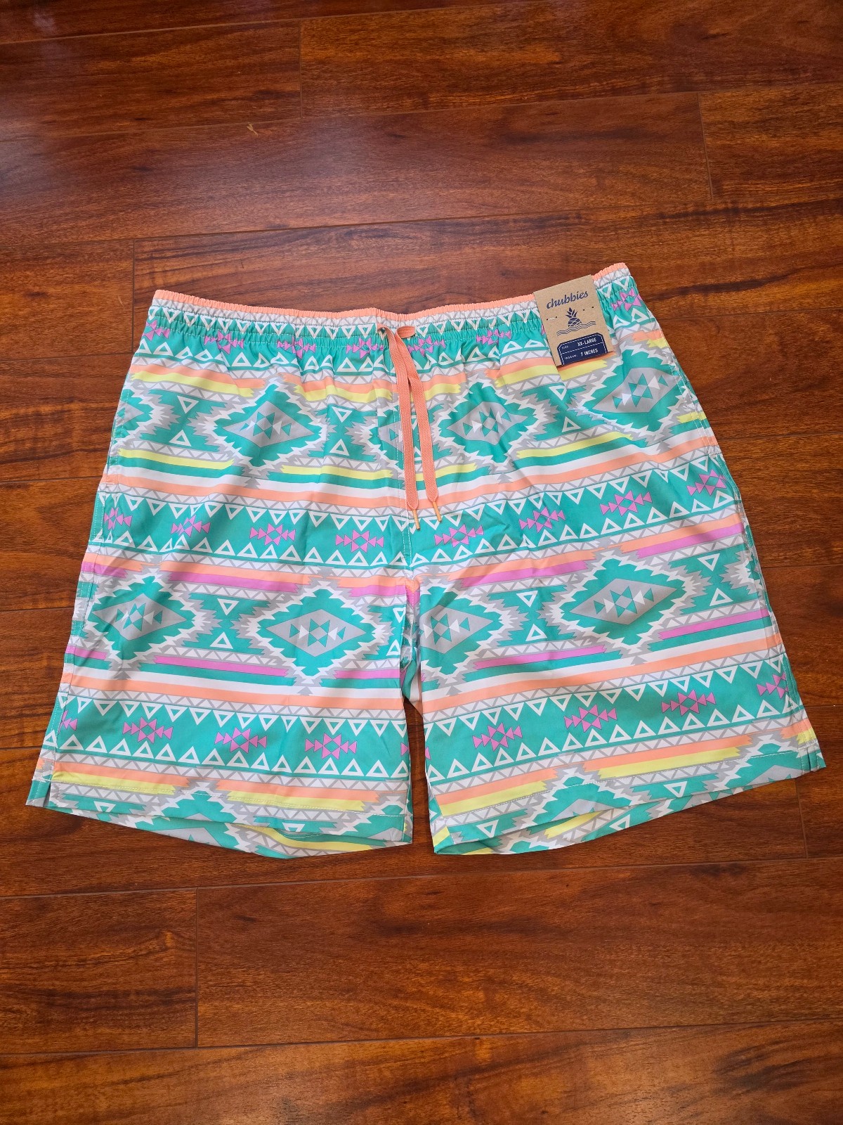 Chubbies The En Fuegos 7 Classic Swim Trunk Men's Size XXL