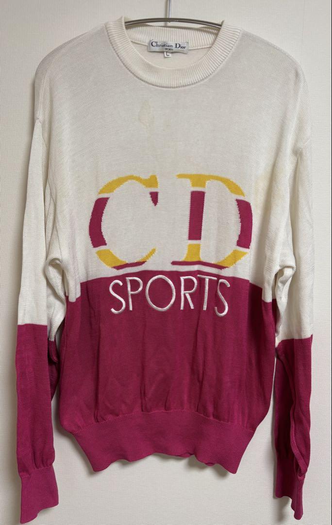 Christian Dior SPORTS Long Sleeve Knit Sweater