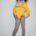 PINK COLLEGIATE KNIT CREWNECK SWEATER