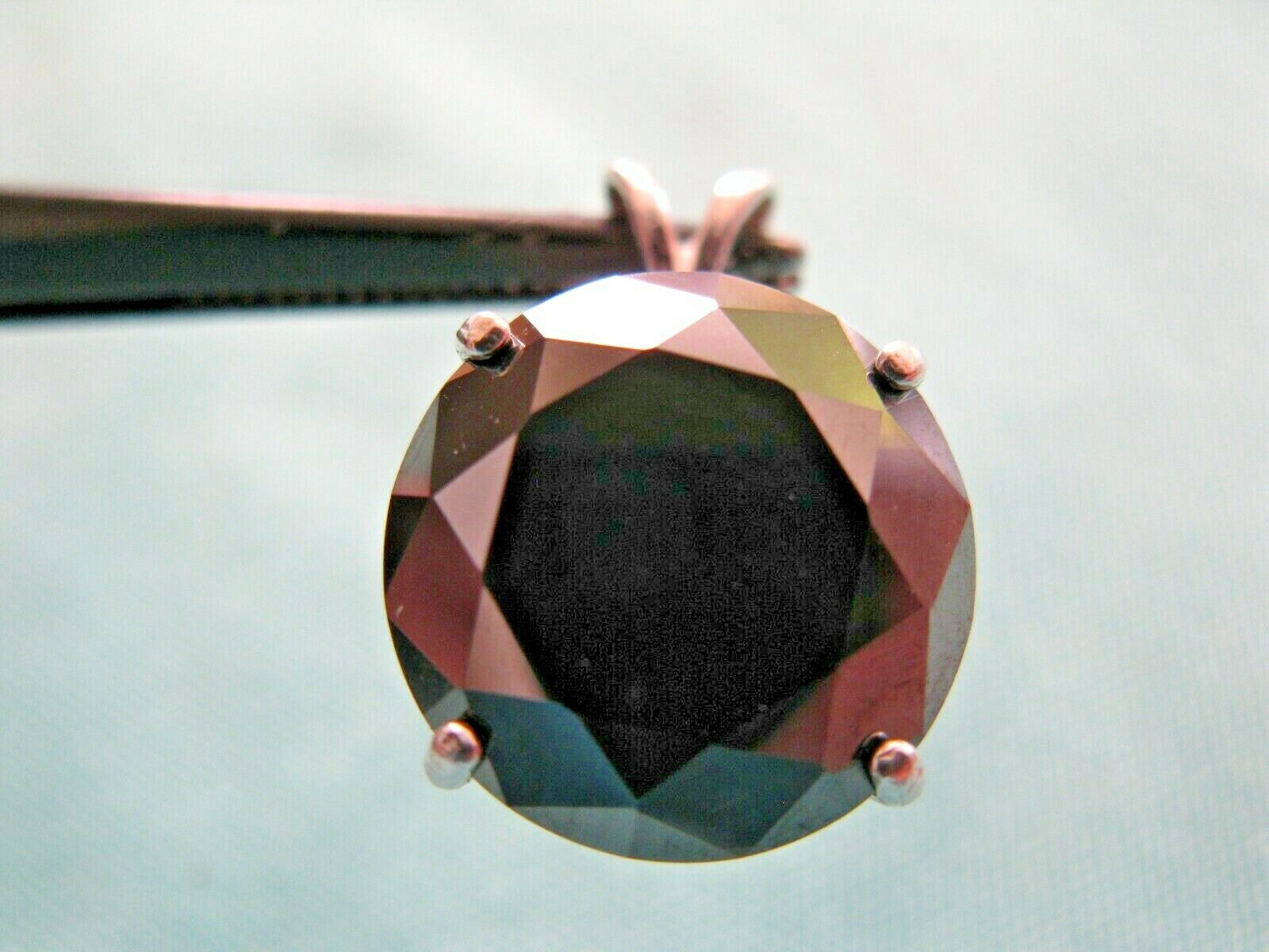 9.05ct REAL BLACK DIAMOND NECKLACE,CERTI FICATE OF AUTHENTICITY,F REE DIA TESTER