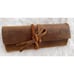 HIDE & DRINK Rustic Leather Pencil Roll Pouch