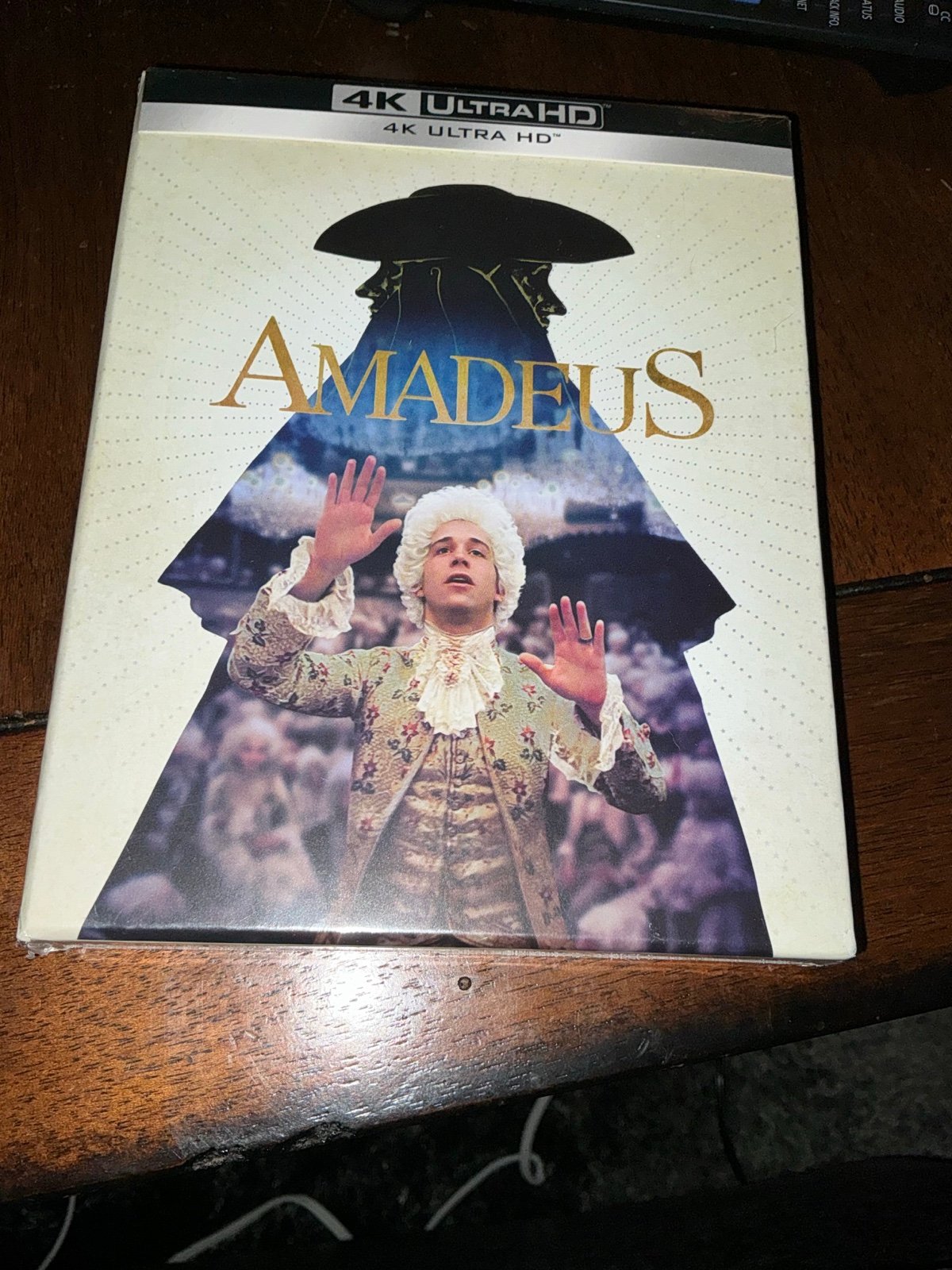 Amadeus - Collector's Edition w. Steelbook (4K UHD Blu-ray, Import, Region Free)