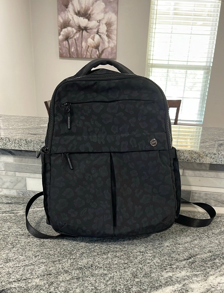 Iris and Rainbow Small Leopard Backpack