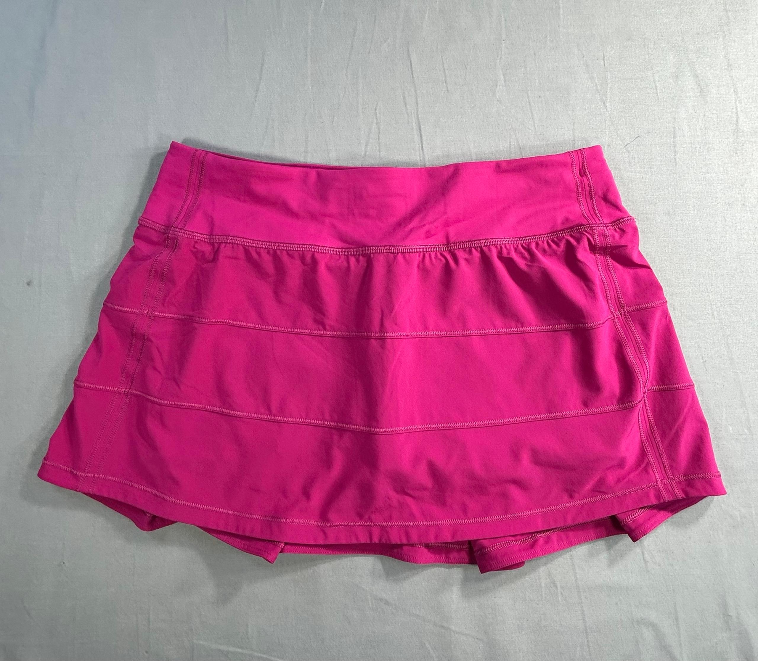Lululemon Athletica Skirt Skort Pace Rival Sonic Pink women’s Size 6