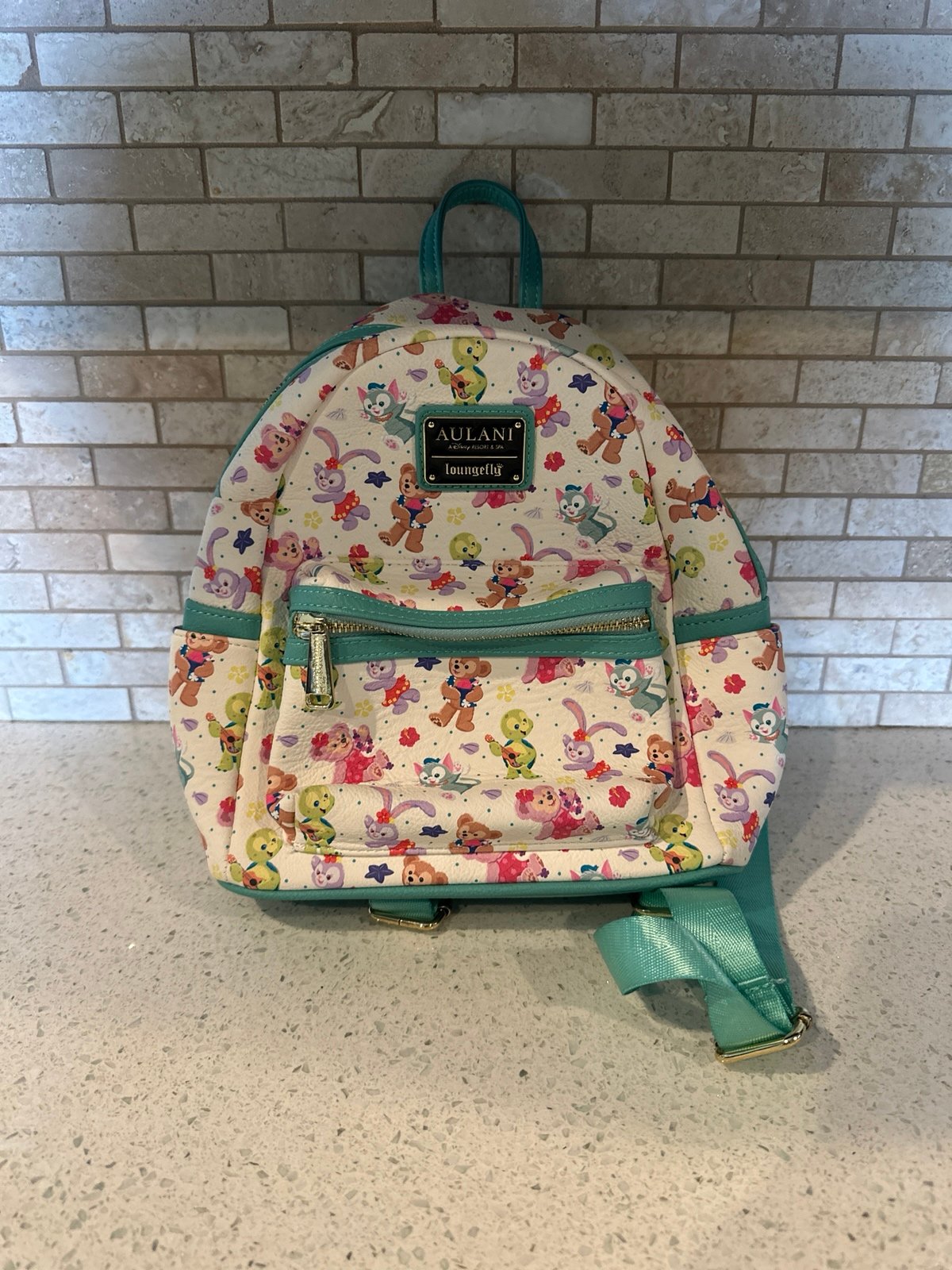 Rare* Loungefly Duffy and Friends Mini Backpack Aulani Disney Resort & Spa Parks