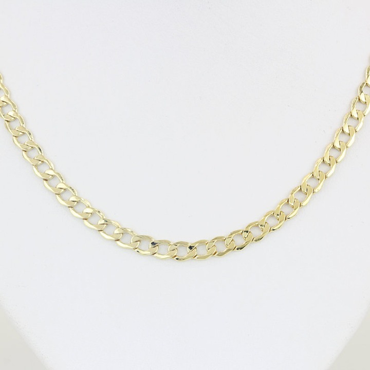 14KYG 20inch Curb Link Necklace Chain