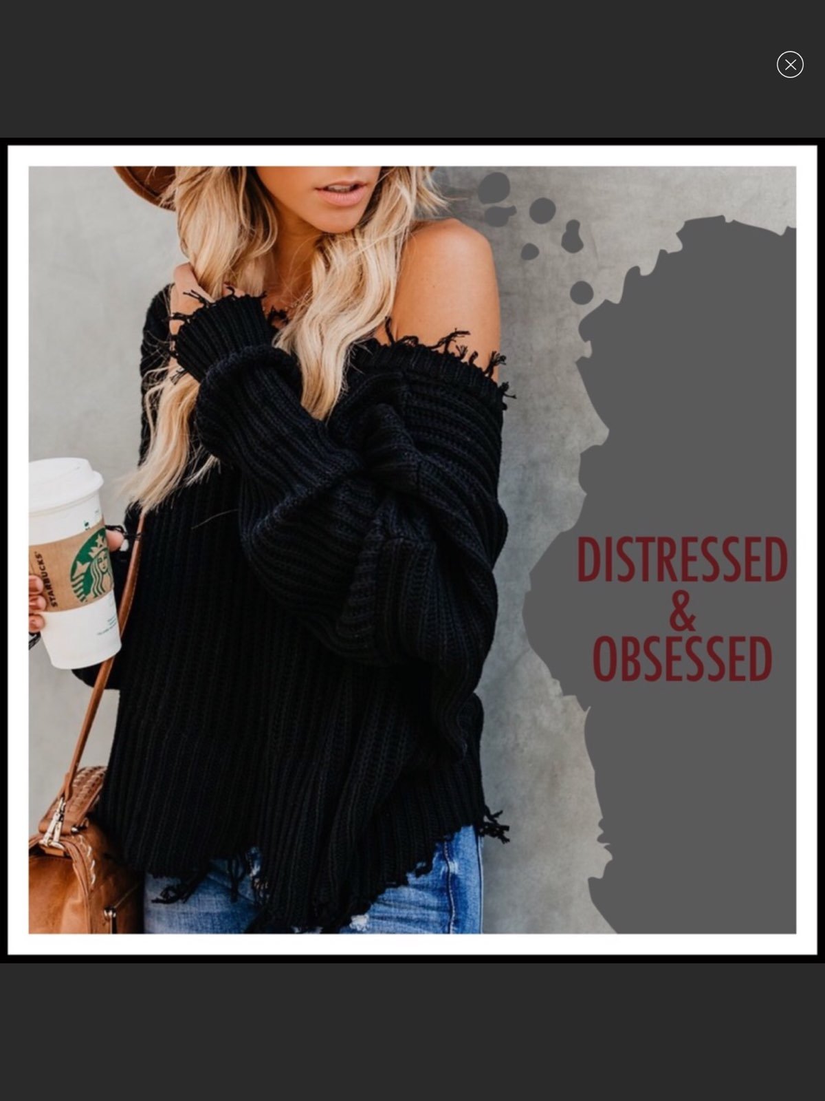 Distressed Sweater