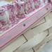 Longaberger Horizon of Hope Rosebud Basket w/ Liner, Tie-On and Protector