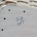 Longaberger Horizon of Hope Rosebud Basket w/ Liner, Tie-On and Protector