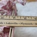 Longaberger Horizon of Hope Rosebud Basket w/ Liner, Tie-On and Protector