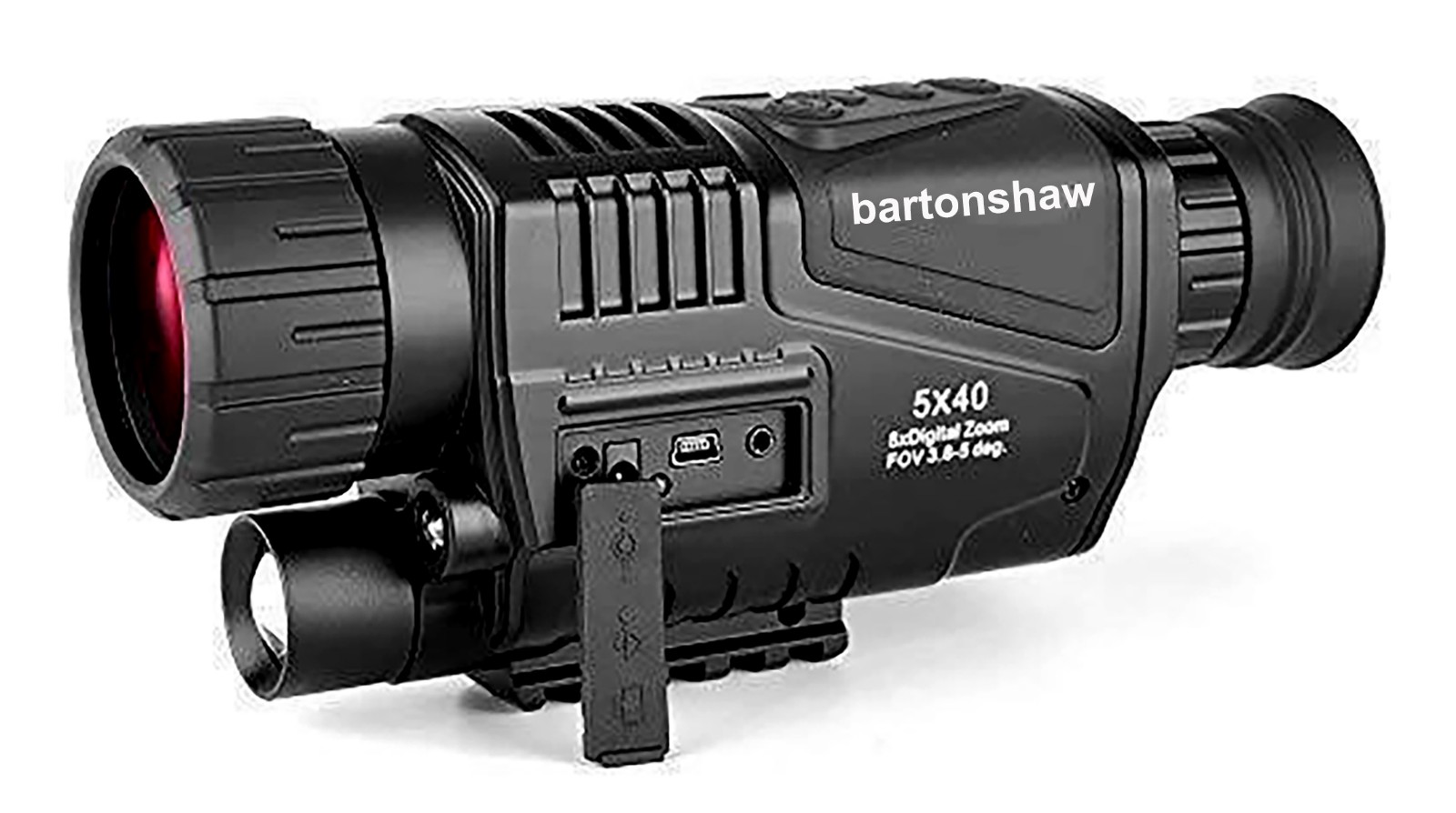 Night vision infrared monocular camera