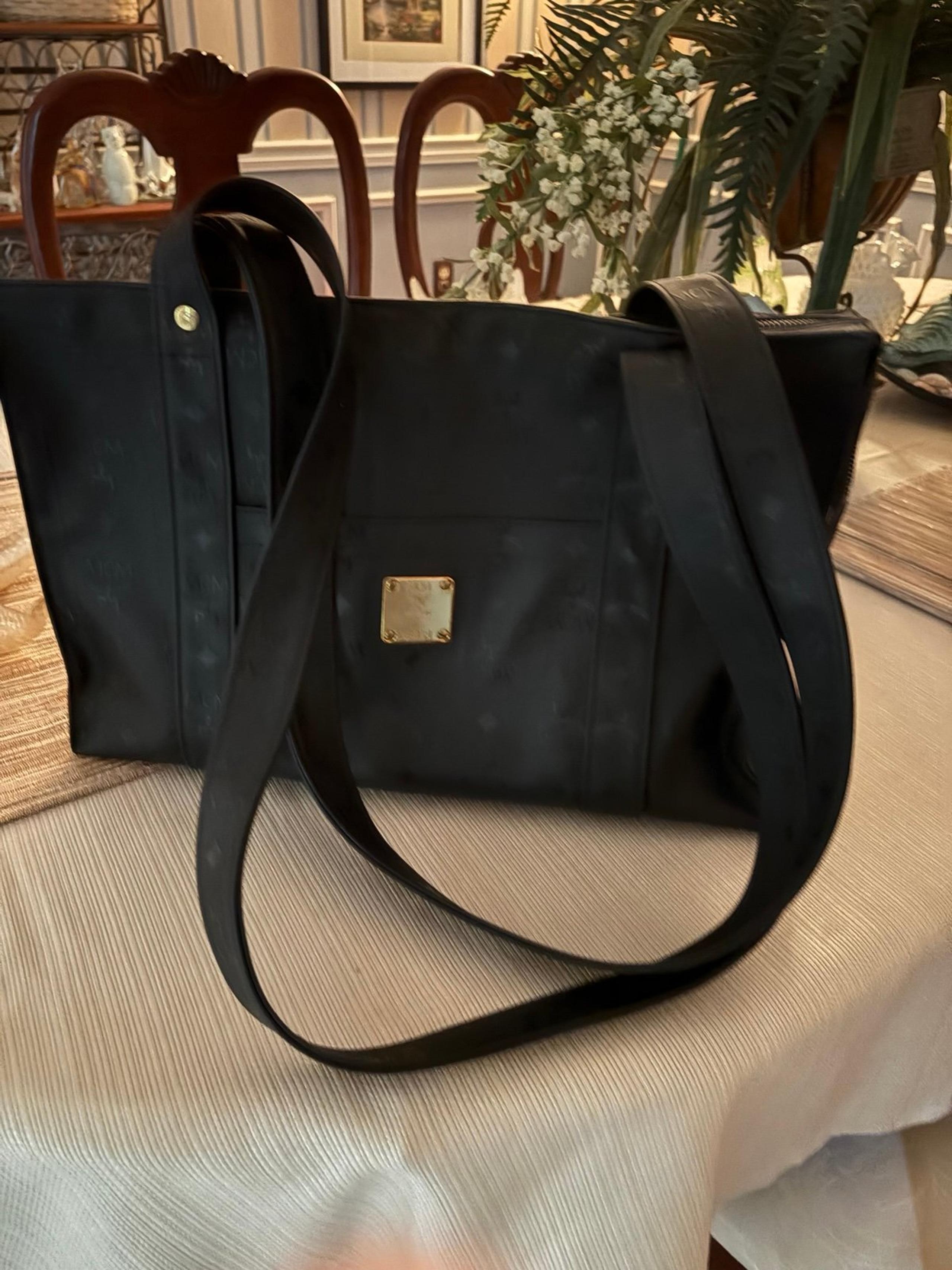 Mcm black tote