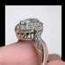 Sterling & CZ Diamond Ring