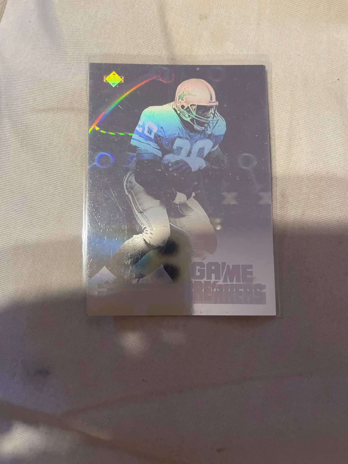 Barry Sander Upper Deck Hologram