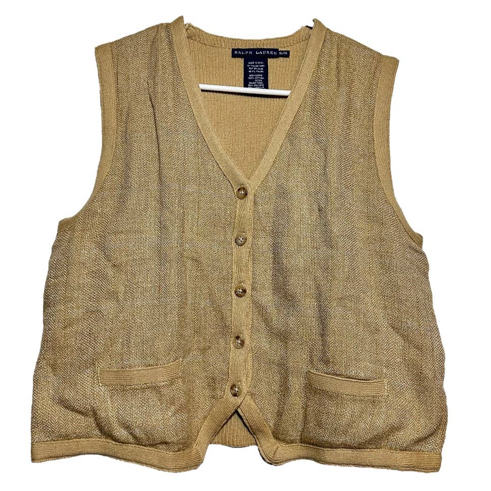 Ralph lauren plaid vest womens Clearance