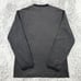 Girbaud Shirt Men's XL Gray Waffle Knit Embroidered Long Sleeve VTG Y2K