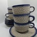 Polish pottery Teacup and saucer set