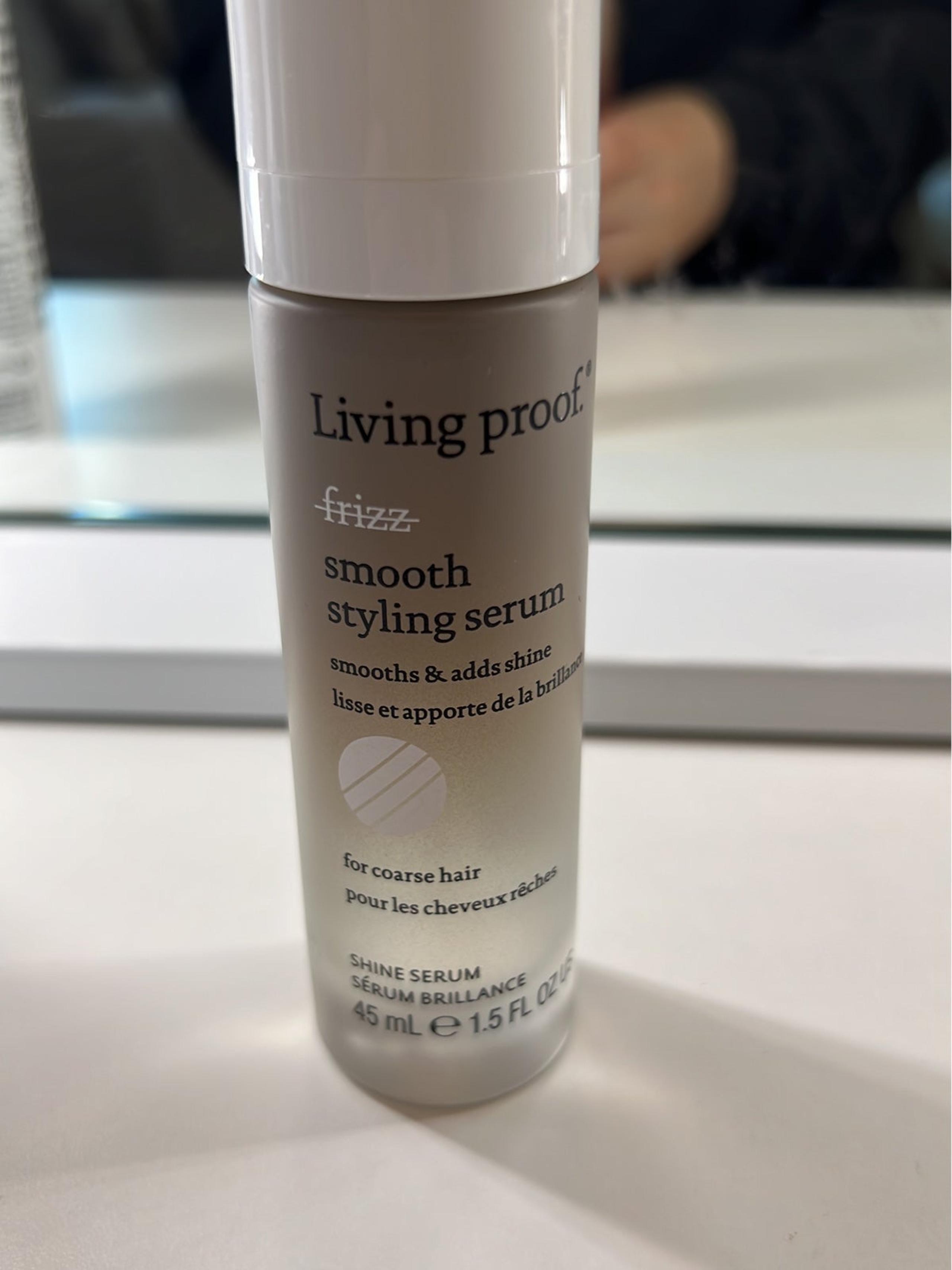 Living Proof shine serum