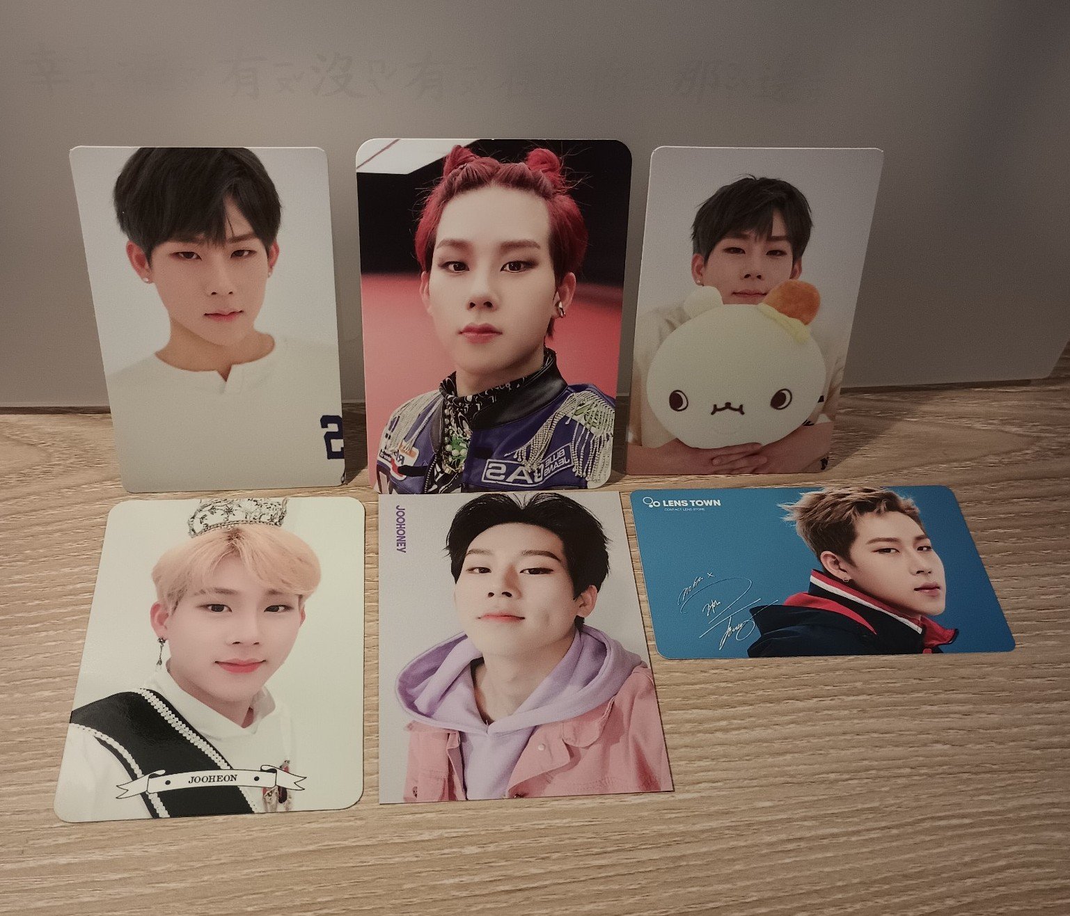Monsta X Joohoney Twotuckgom MX Kingdom Picnic Lens town PC set (6)