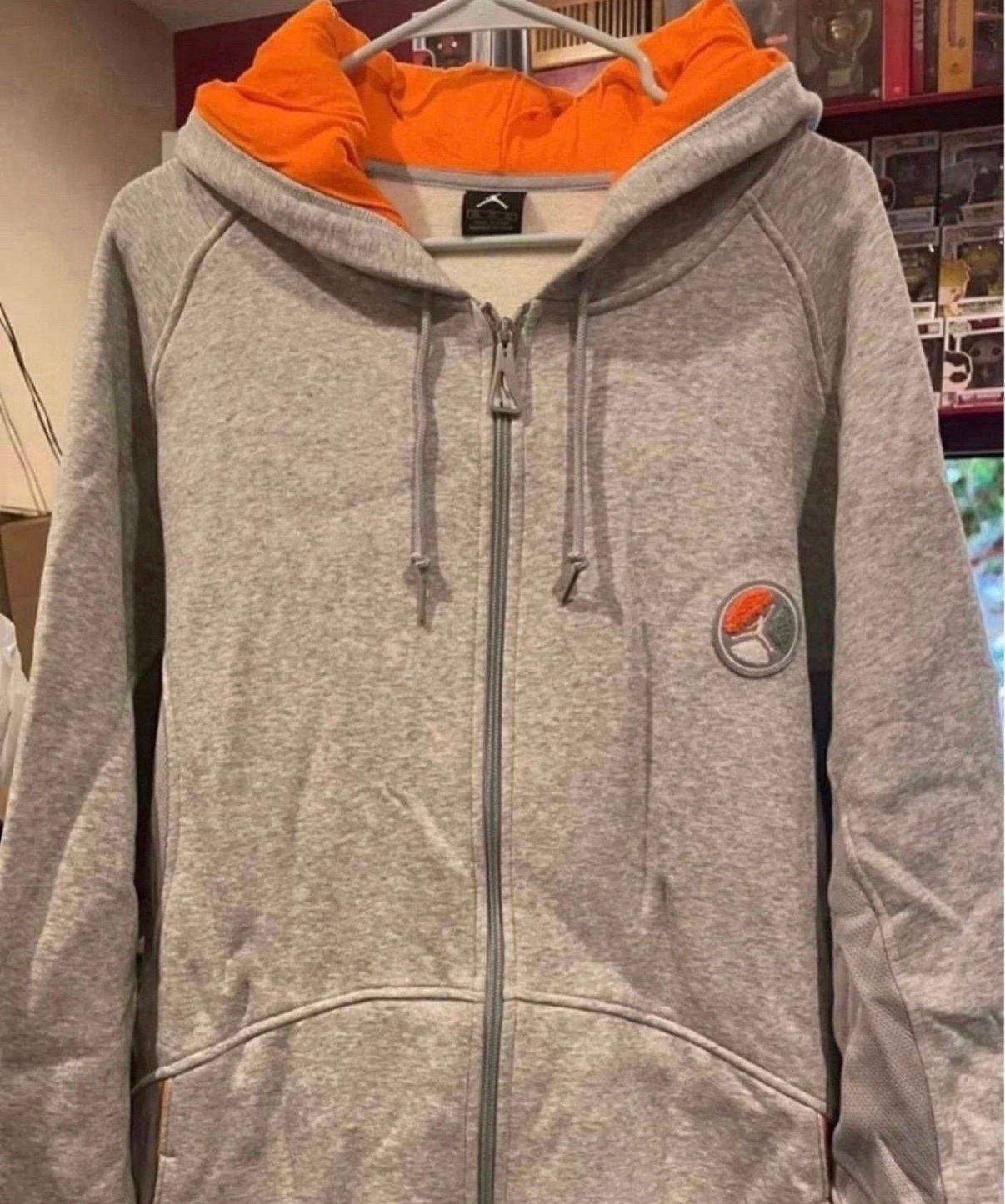 Air Jordan Retro 8 Full Zip 3XL Hoodie