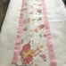 Vintage 1995 Barbie With Pink Trim Ballerina Blanket