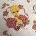 Vintage 1995 Barbie With Pink Trim Ballerina Blanket