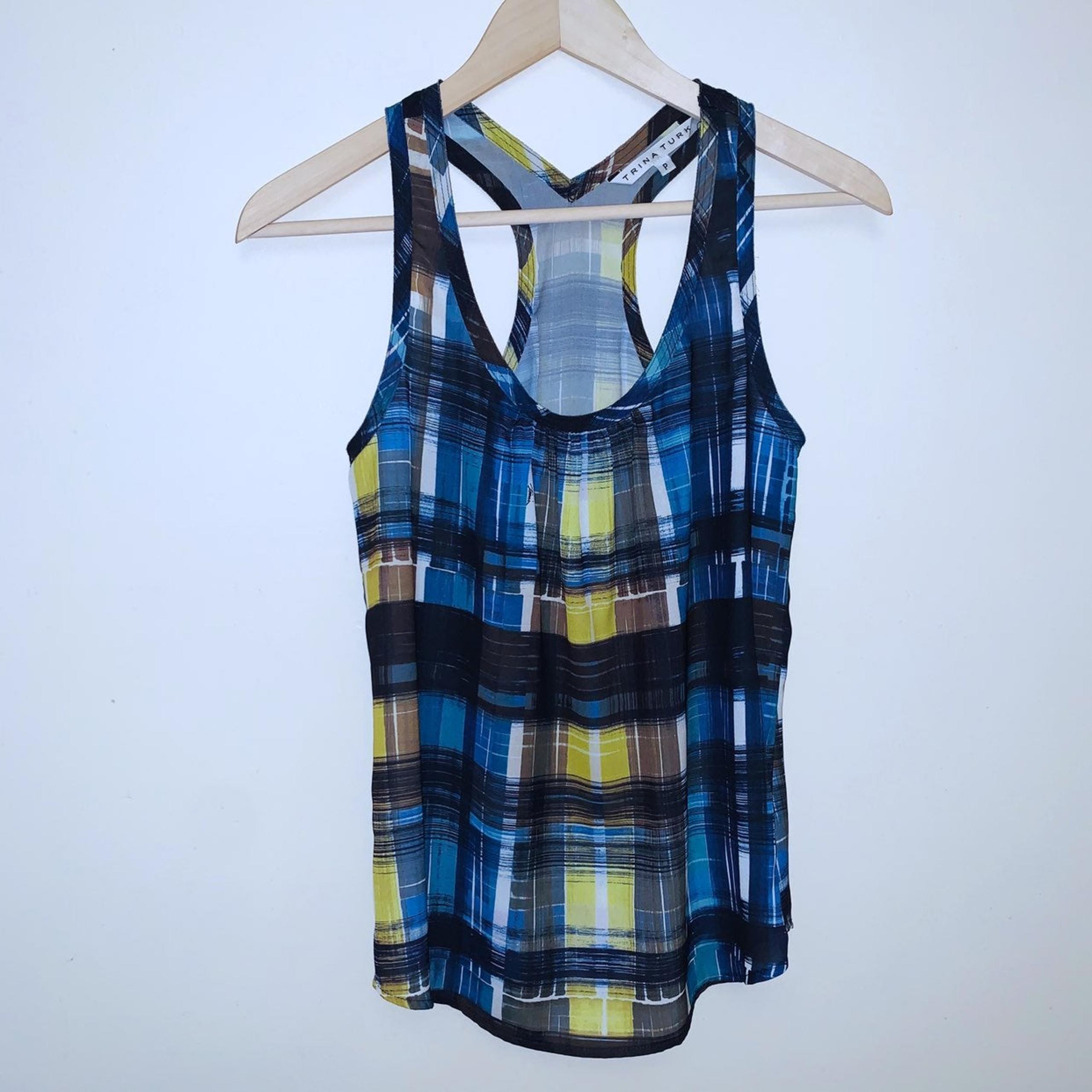 Trina Turk Multicolor Printed Tank-Top