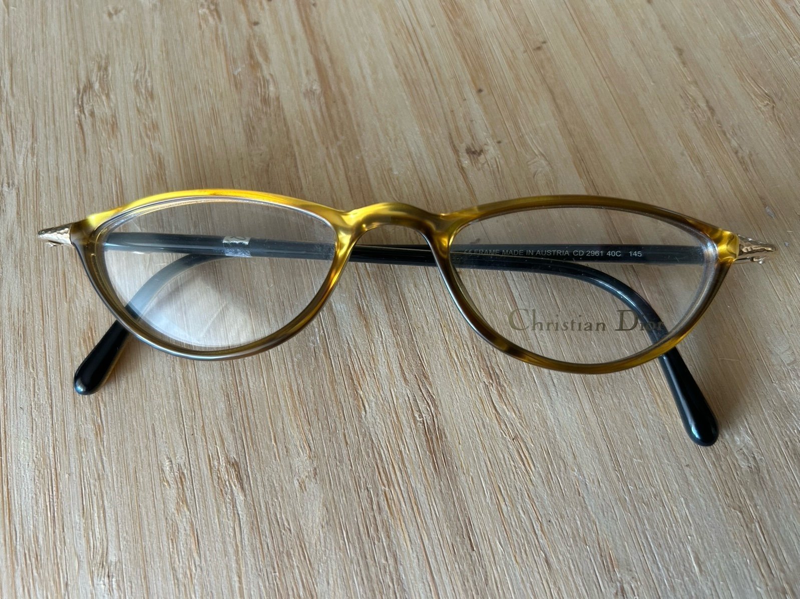 Christian Dior NEW Vintage CD2961 40C Frames Austria 49mm