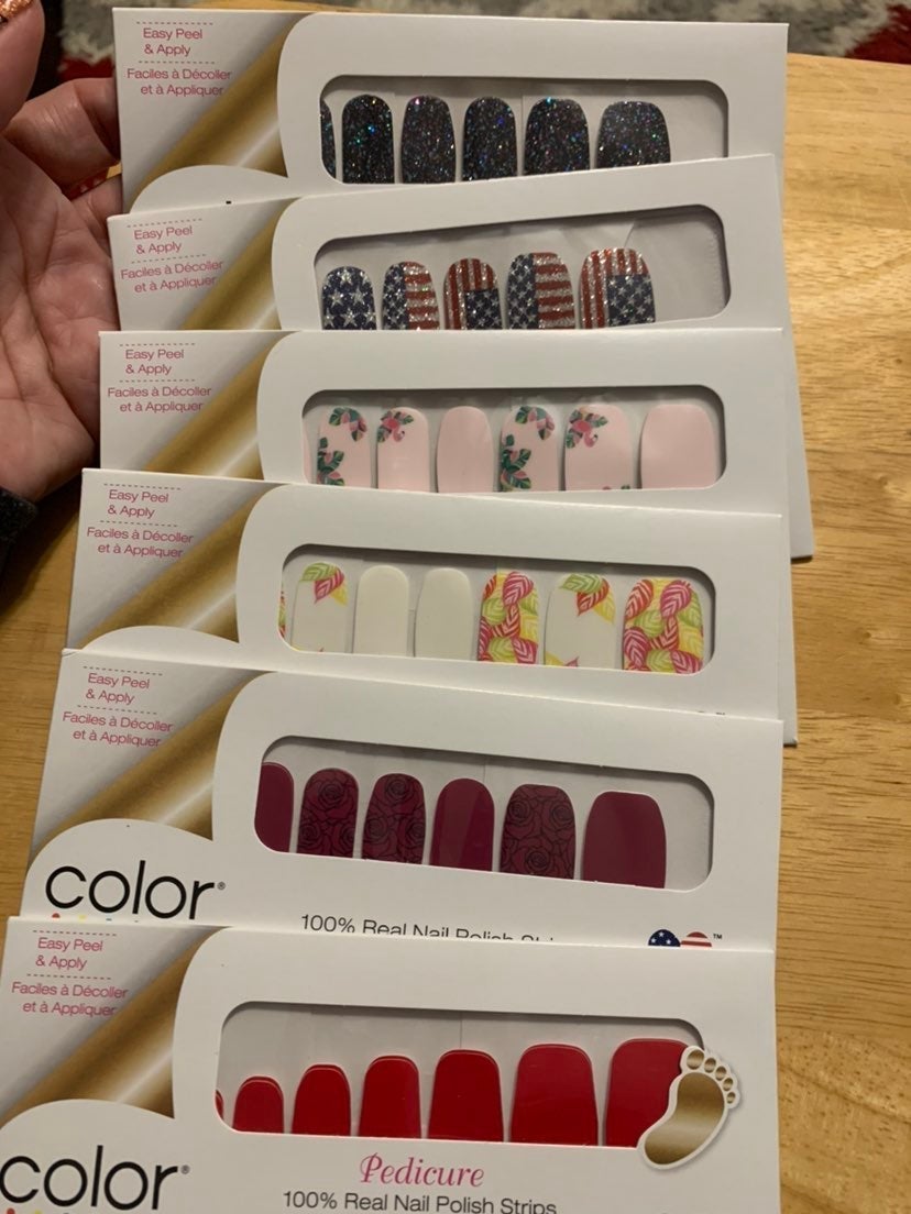 16 sets - Color street nails - variety