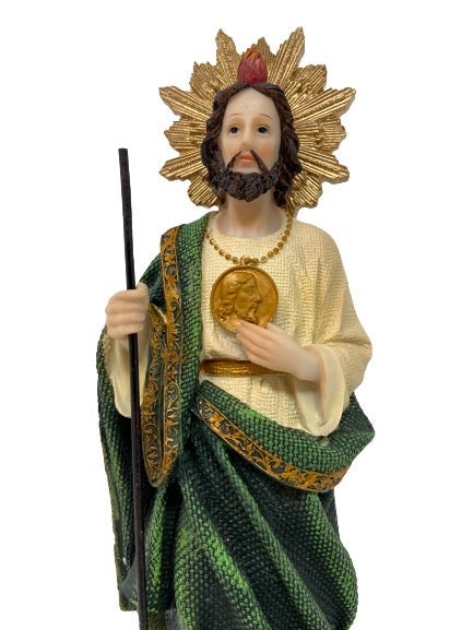 San Judas Tadeo/ Saint Jude Thaddeus 12 Inch Resin Statue 6211-12 Brand New