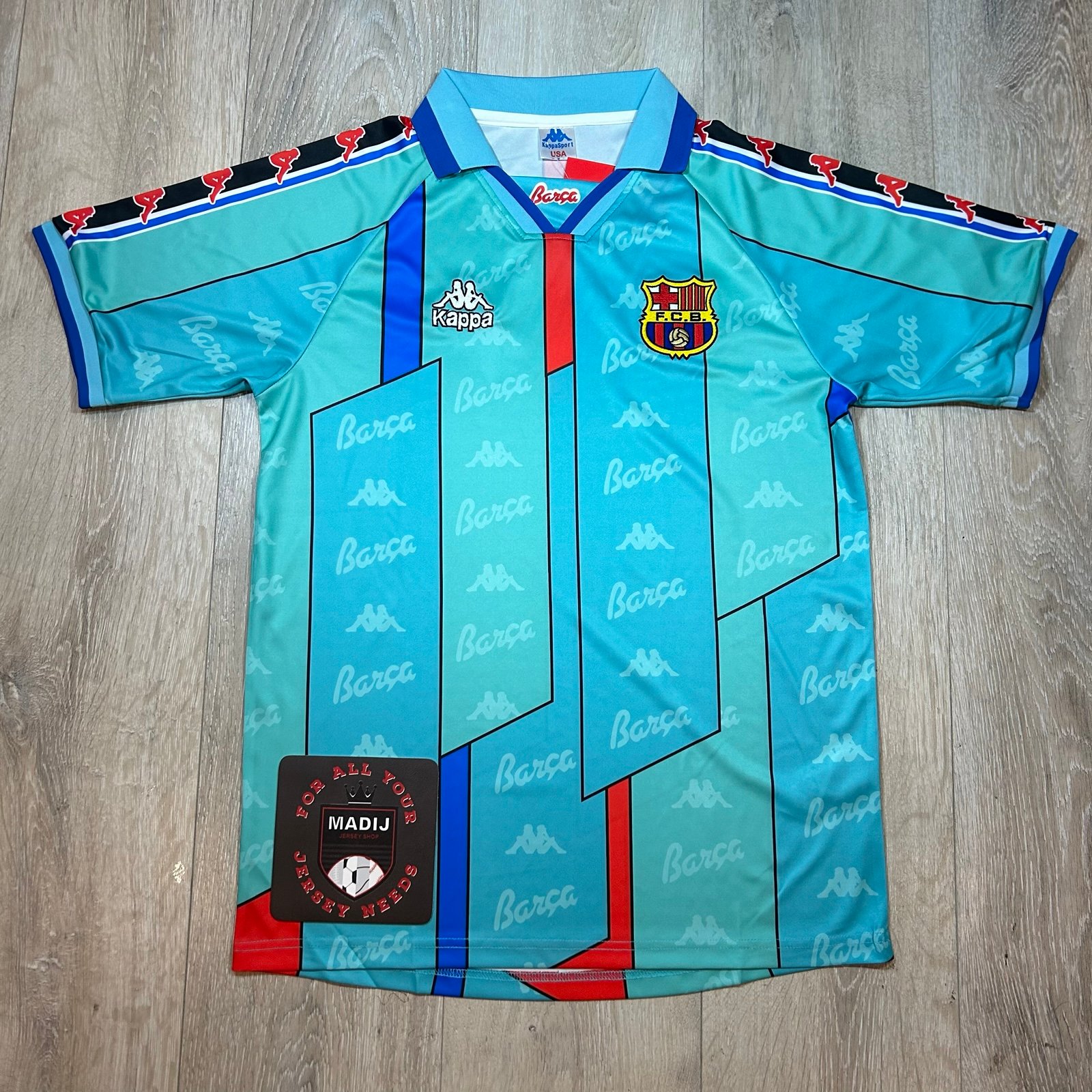 Barcelona Away Retro Jersey 96/97