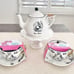 NWT Rae Dunn & Disney ALICE IN WONDERLAND TEA SET for two