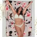 NEW VS Sherpa Floral Blanket 50x 60
