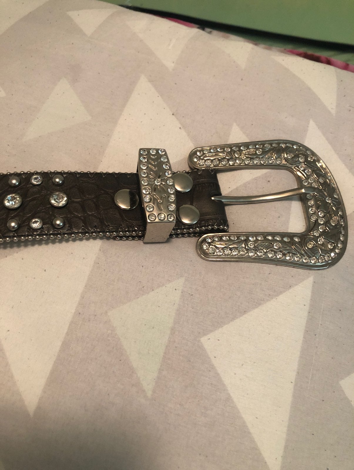 Leather belt