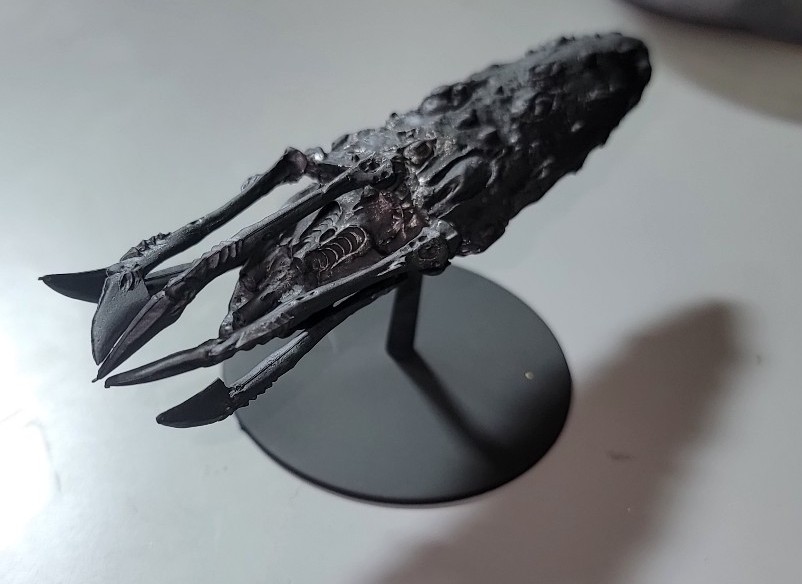 Warhammer 40k Battlefleet Gothic Tyranid Leviathan Hive Ship Metal OOP Primed