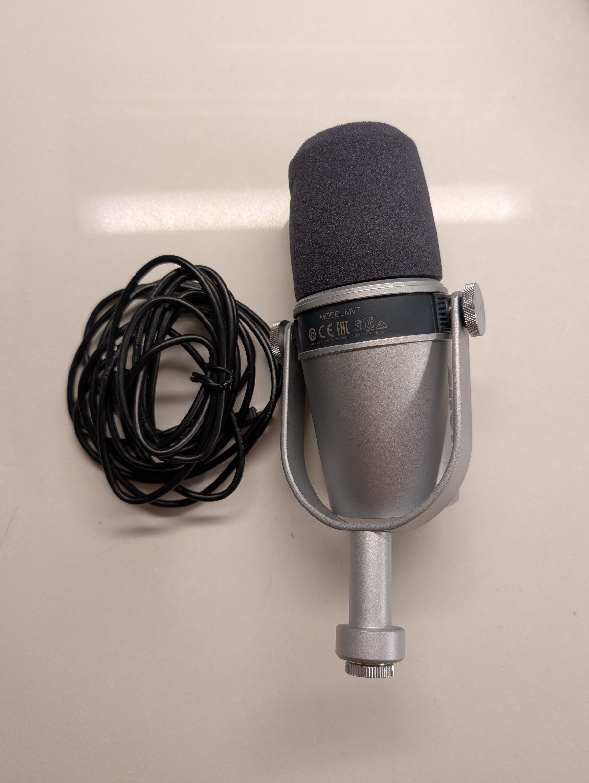 Microphone, Shure mb7 USB podcast mic