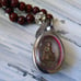 Bloodstone Gemstone Buddha Bracelet, Root Chakra Meditation Bohemian Bracelet