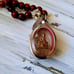 Bloodstone Gemstone Buddha Bracelet, Root Chakra Meditation Bohemian Bracelet