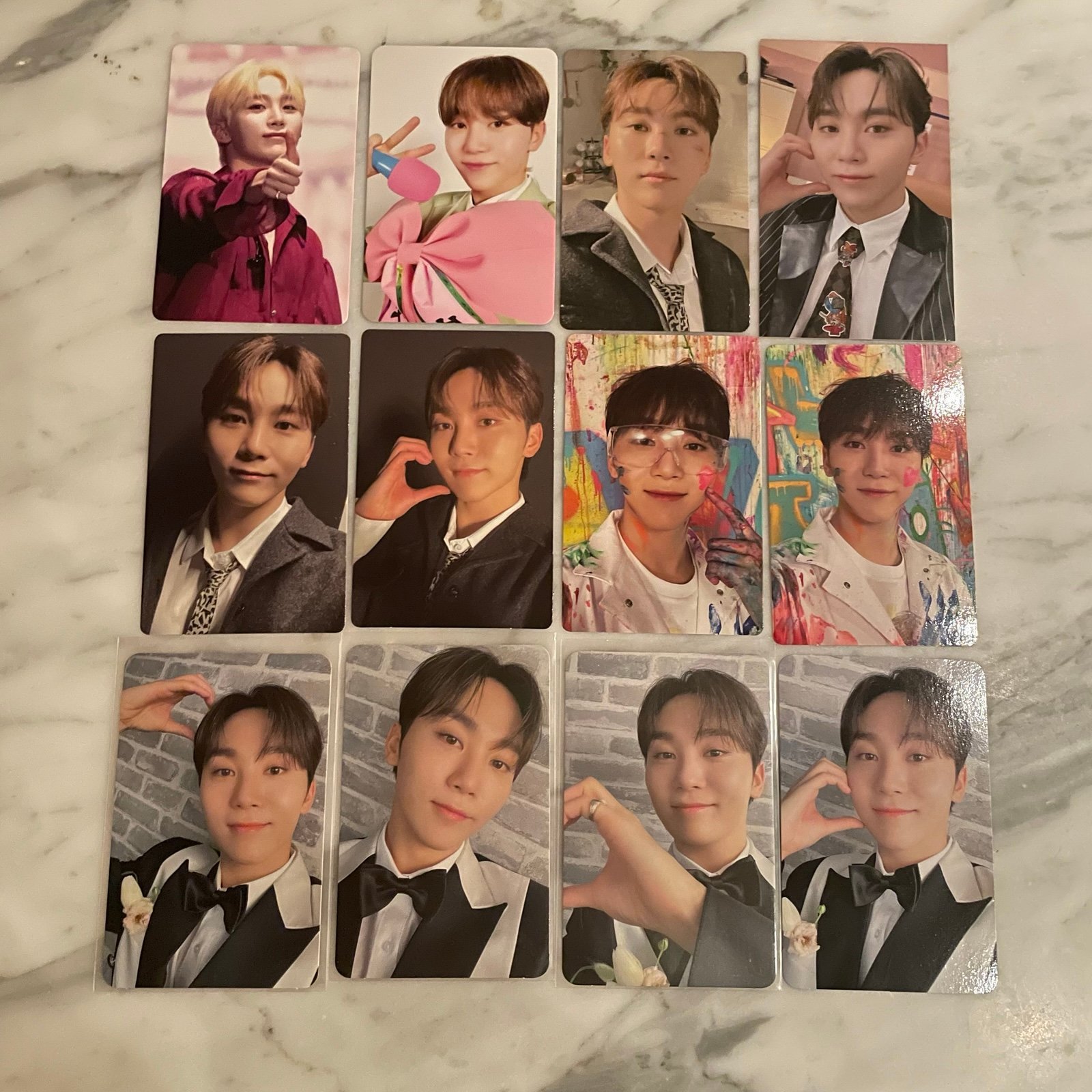 svt seungkwan photocard set