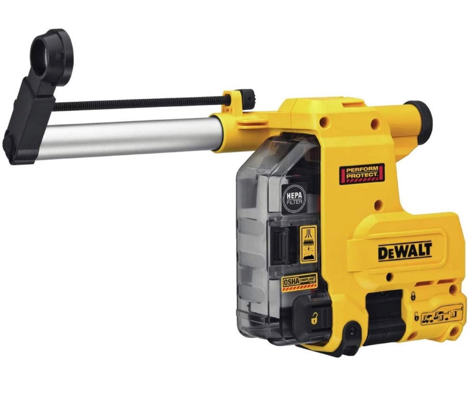 DEWALT Onboard Rotary Hammer Dust Extractor for 1-1/8-Inch SDS Plus Hammers (DWH