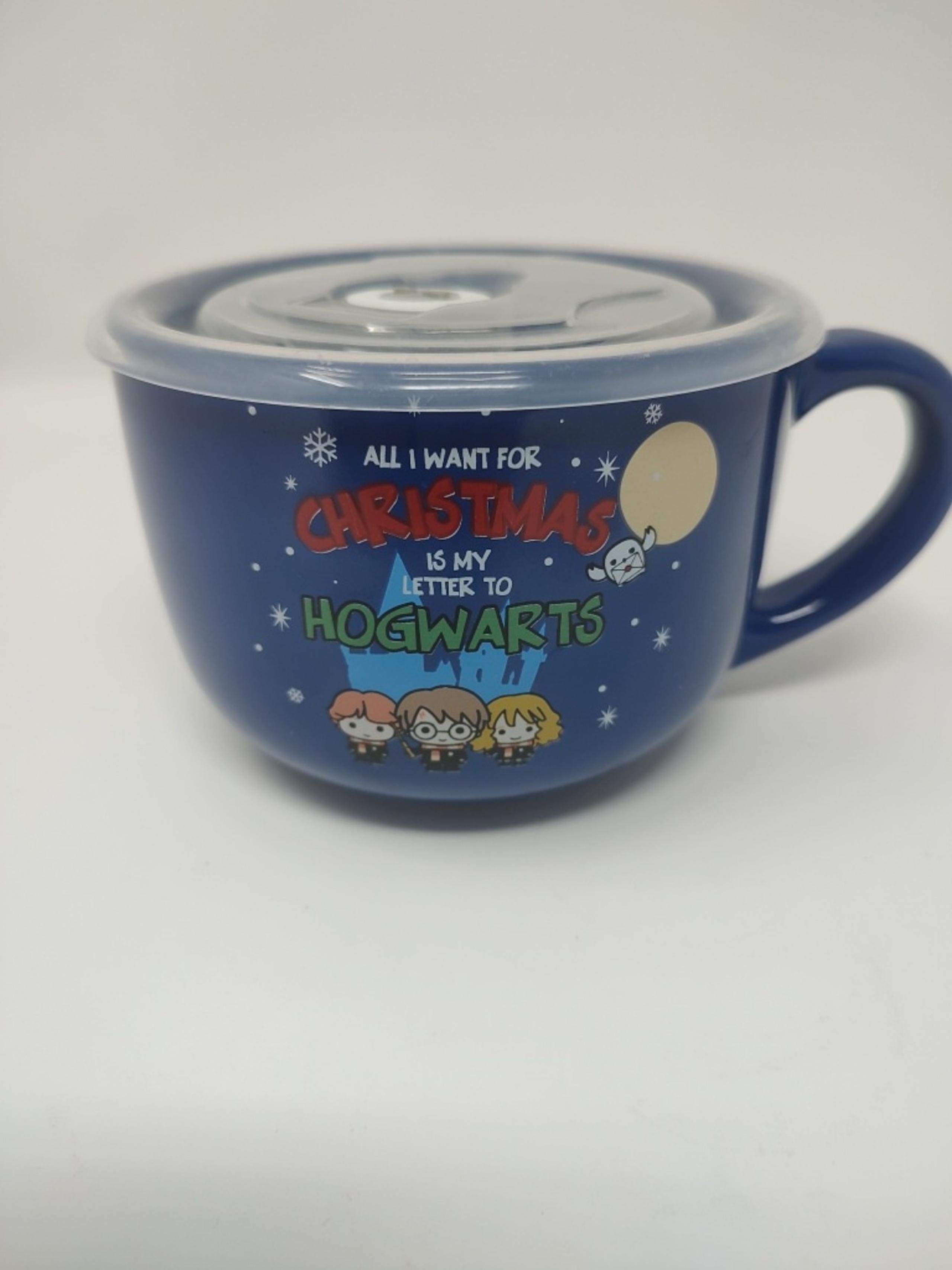 HARRY POTTER MUG All I Want For CHRISTMAS Is My Letter To HOGWARTS Vented Lid