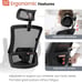 CHAIR Office High Back Mesh Headrest Adjustable (Free Shipping)
