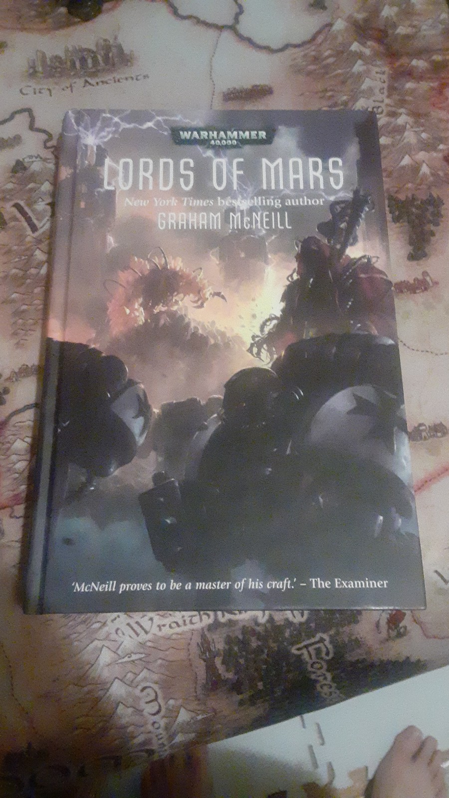 Warhammer 40k Lord's of Mars hardcover book. Very good shape.  Small corner ding