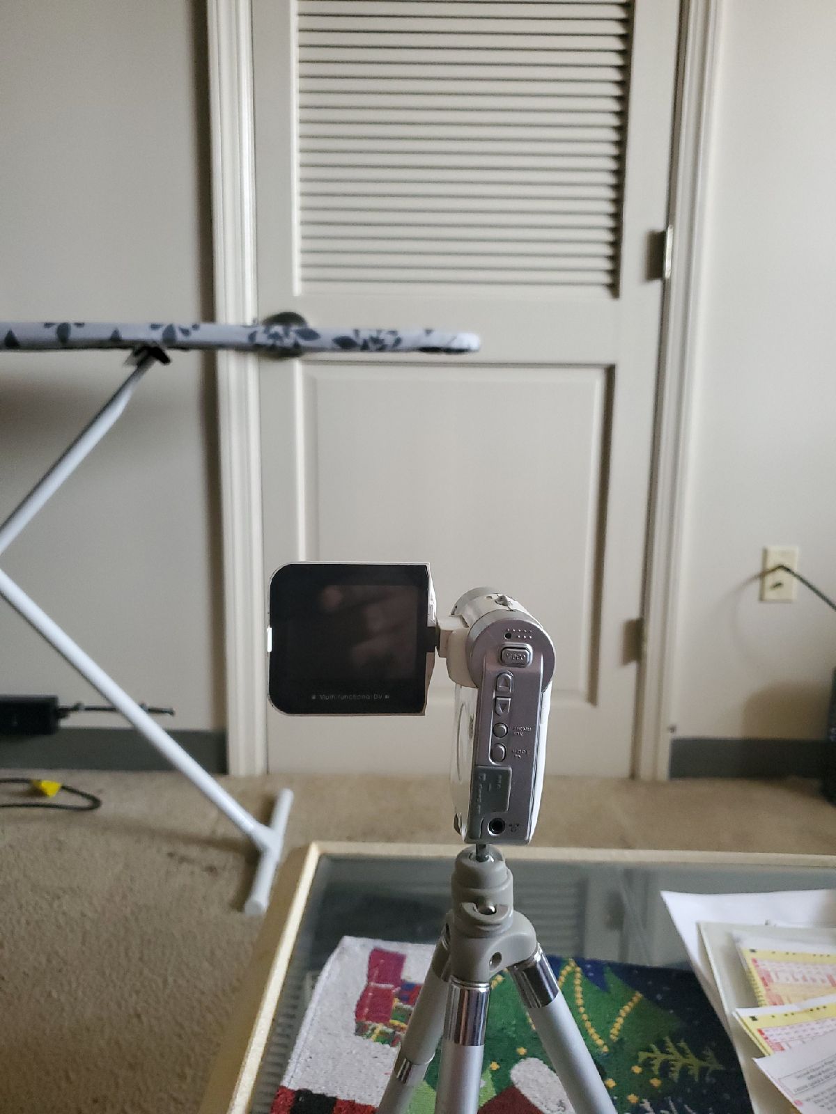 Multi functional DVD video camera